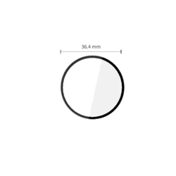 Huawei Watch GT Runner 2 - okosóra flexi üvegfólia fekete kerettel (2db)-1