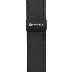 Okosóra szíj - Huawei Watch GT / GT2 / GT2 Pro (46 mm) / GT Runner 2 - F-Design FS20 - fekete eco-bőr szíj (22 mm)-3