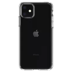 iPhone 11 Telefontok - SPIGEN LIQUID CRYSTAL átlátszó szilikon hátlap tok-3