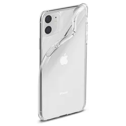 iPhone 11 Telefontok - SPIGEN LIQUID CRYSTAL átlátszó szilikon hátlap tok-4
