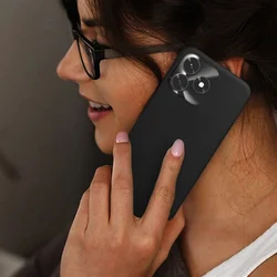 Telefontok Honor X5d Plus - fekete szilikon hátlap tok-3