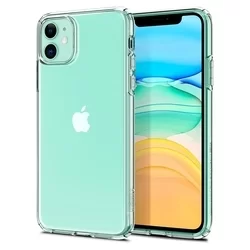 iPhone 11 Telefontok - SPIGEN LIQUID CRYSTAL átlátszó szilikon hátlap tok-8