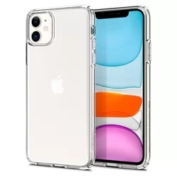 iPhone 11 Telefontok - SPIGEN LIQUID CRYSTAL átlátszó szilikon hátlap tok-10