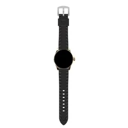 Okosóra szíj - Xiaomi Watch S1 / Watch S1 Active - DQYLH fekete szilikon szíj (22 mm)-2