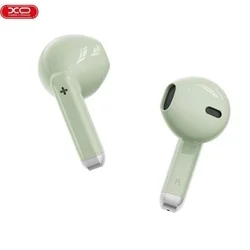 XO X33 - zöld TWS bluetooth headset, töltő tokkal-1