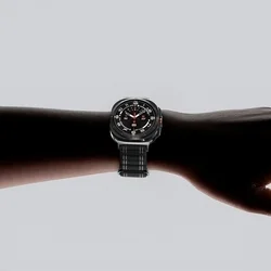Samsung Galaxy Watch Ultra 2024 / 2025 (47 mm) - SPIGEN WBF0 BAND fekete szövet szíj-11