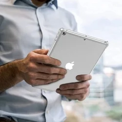 Tablettok iPad 2019 10.2 (iPad 7) - átlátszó ütésálló szilikon hátlapi tok-2