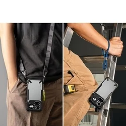 Telefontok Nothing Phone 4a Pro - Ringke Fusion X átlátszó/fekete hátlap tok-6