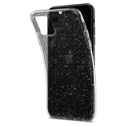 iPhone 11 PRO MAX Telefontok - SPIGEN LIQUID CRYSTAL átlátszó szilikon hátlap tok-6