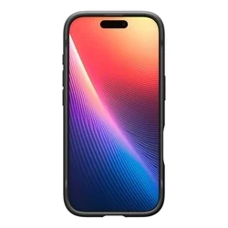 Telefontok iPhone 16 - SPIGEN Rugged Armor Mag - MagSafe kompatibilis fekete hátlap tok-2