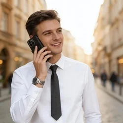 Telefontok Motorola Edge 70 Fusion / Fusion+ - Tech- Protect Wallet - fekete bőr könyvtok, ráhajtófüllel ﻿-2