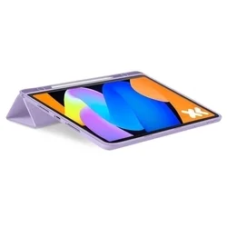 Lenovo Idea Tab 11 coll (TB-336) / Tab K11 Gen 2 tablettok - lila smart case tablet tok, ceruza tartóval-5