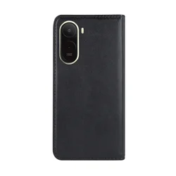 Telefontok Xiaomi Redmi A7 Pro - Smart Magnetic fekete szilikon keretes mágneses könyvtok-2