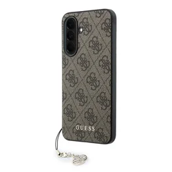 Telefontok Samsung Galaxy A57 5G - Guess 4G Charm Hátlaptok - Barna-1