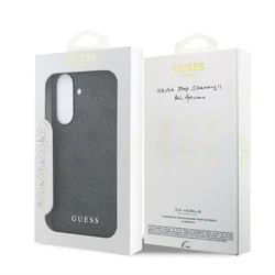 Telefontok Samsung Galaxy A37 5G - Guess Metal Classic Logo Hátlaptok - szürke-6