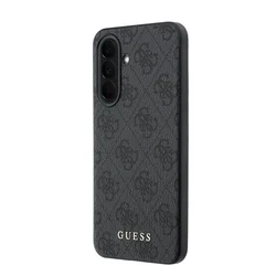 Telefontok Samsung Galaxy A57 5G - Guess Metal Classic Logo Hátlaptok - szürke-1