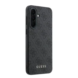 Telefontok Samsung Galaxy A57 5G - Guess Metal Classic Logo Hátlaptok - szürke-3
