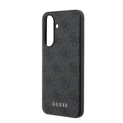 Telefontok Samsung Galaxy A57 5G - Guess Metal Classic Logo Hátlaptok - szürke-4