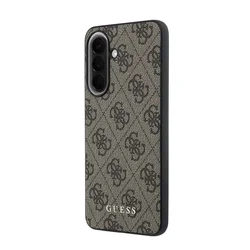 Telefontok Samsung Galaxy A57 5G - Guess Metal Classic Logo Hátlaptok - barna-1