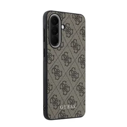 Telefontok Samsung Galaxy A57 5G - Guess Metal Classic Logo Hátlaptok - barna-3