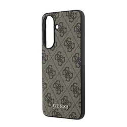 Telefontok Samsung Galaxy A57 5G - Guess Metal Classic Logo Hátlaptok - barna-4