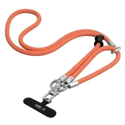 Telefontok Tech-Protect C10S Rope - univerzális tokba helyezhető váll- és csuklópánt - narancssárga-2