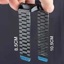Okosóra szíj Xiaomi Watch 2 / 2 Pro - fekete, mágneses fém szíj (22 mm)-4