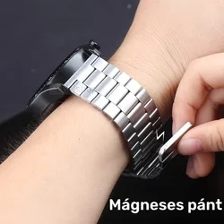 Okosóra szíj Xiaomi Watch 2 / 2 Pro - ezüst, mágneses fém szíj (22 mm)-2
