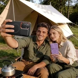 Telefontok Samsung Galaxy A57 - Tech- Protect Kevlar Aura - MagSafe kompatibilis hátlap tok, lila-7