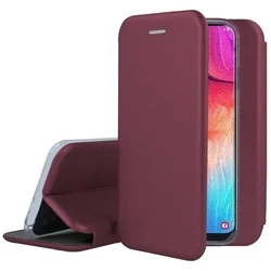Telefontok iPhone 17e - Smart Diva burgundi mágneses könyvtok-6