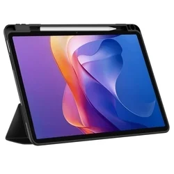 Tablettok Xiaomi Redmi Pad 2 (9.7 coll) - fekete smart case, ceruza tartóval-4