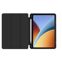 Tablettok Xiaomi Redmi Pad 2 (9.7 coll) - fekete smart case, ceruza tartóval-2