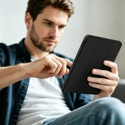 Tablettok Xiaomi Redmi Pad 2 (9.7 coll) - fekete smart case, ceruza tartóval-8