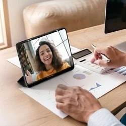 Tablettok Xiaomi Redmi Pad 2 (9.7 coll) - fekete smart case, ceruza tartóval-9