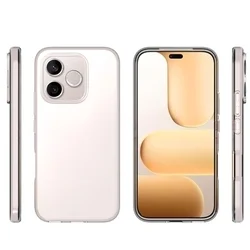 Telefontok Honor 600e 5G - átlátszó szilikon hátlap tok-3