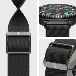 Samsung Galaxy Watch 8 / Classic (40 / 44 / 46 mm) - SPIGEN Fit Lite - fekete okosóra szíj-7