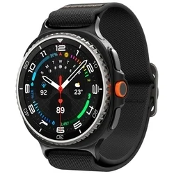 Samsung Galaxy Watch 8 / Classic (40 / 44 / 46 mm) - SPIGEN Fit Lite - fekete okosóra szíj-1