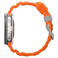 Samsung Galaxy Watch 8 / Classic (40 / 44 / 46 mm) - SPIGEN WBS2 BAND narancssárga szíj-1