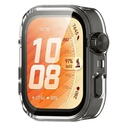 Huawei Watch Fit 5 Pro - Tech-Protect Defense360 - átlátszó műanyag/üveg okosóra védő tok-2