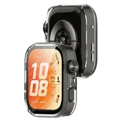 Huawei Watch Fit 5 Pro - Tech-Protect Defense360 - átlátszó műanyag/üveg okosóra védő tok-3