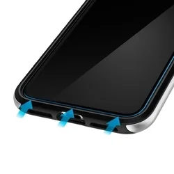 Üvegfólia Xiaomi 17T - tokbarát Slim 3D üvegfólia fekete kerettel-3
