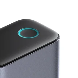 Hálózati töltő: Joyroom JR-TCM02 - 4 Type-C (USB-C) / 2 USB porttal, hálózati töltő, szürke, 65W-3