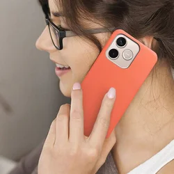 Telefontok Honor 600 Pro 5G - piros szilikon hátlap tok-3
