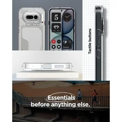 Telefontok Nothing Phone (4a) - SPIGEN Ultra Hybrid Crystal Clear - átlátszó hátlap tok ﻿-5