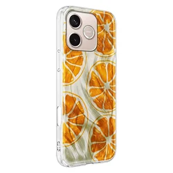 Telefontok Honor 600 Lite 5G - Ultra Trendy Summer - narancs mintás hátlap tok-1