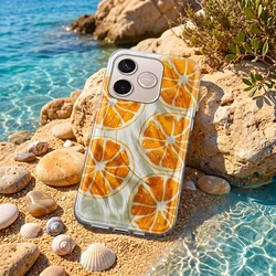 Telefontok Honor 600 Lite 5G - Ultra Trendy Summer - narancs mintás hátlap tok-3