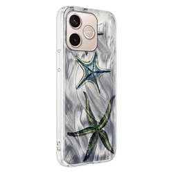 Telefontok Honor 600 Lite 5G - Ultra Trendy Summer - tengericsillag mintás hátlap tok-2