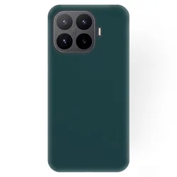 Telefontok Xiaomi 17T - zöld szilikon hátlap tok-1