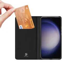 Telefontok Xiaomi Redmi Note 13 5G - Dux Ducis fekete könyvtok-3