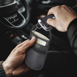 Tech- Protect KLR100 - Univerzális jelblokkoló tok (Rfid), carbon mintás-1